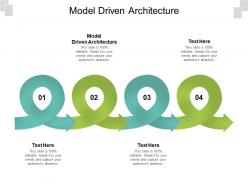 Model driven architecture ppt powerpoint presentation outline graphics download cpb