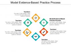 Model evidence based practice process ppt powerpoint presentation infographics cpb