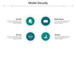 Model security ppt powerpoint presentation infographic template ideas cpb