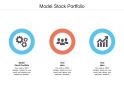 Model stock portfolio ppt powerpoint presentation pictures images cpb