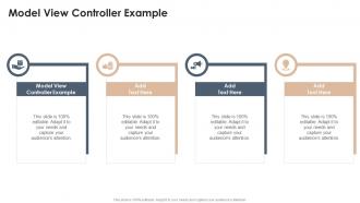 Model View Controller Example In Powerpoint And Google Slides Cpb