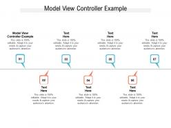 Model view controller example ppt powerpoint presentation summary display cpb