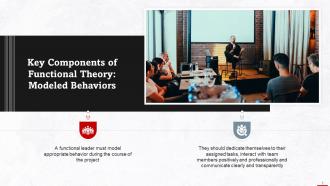Modeled Behavior As A Key Component Of Functional Theory Training Ppt