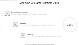 Modeling Customer Lifetime Value In Powerpoint And Google Slides Cpb