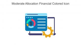 Moderate Allocation Financial Colored Icon In Powerpoint Pptx Png And Editable Eps Format