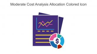 Moderate Cost Analysis Allocation Colored Icon In Powerpoint Pptx Png And Editable Eps Format