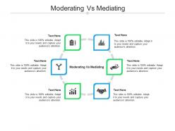 Moderating vs mediating ppt powerpoint presentation outline background image cpb