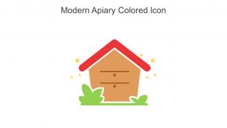 Modern Apiary Colored Icon In Powerpoint Pptx Png And Editable Eps Format