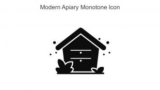 Modern Apiary Monotone Icon In Powerpoint Pptx Png And Editable Eps Format