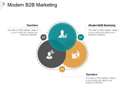 Modern b2b marketing ppt powerpoint presentation slides rules cpb