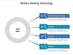 Modern banking technology ppt powerpoint presentation gallery graphics design cpb