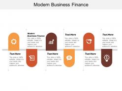 Modern business finance ppt powerpoint presentation icon background cpb