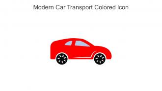 Modern Car Transport Colored Icon In Powerpoint Pptx Png And Editable Eps Format