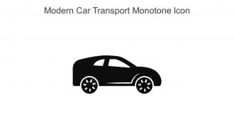Modern Car Transport Monotone Icon In Powerpoint Pptx Png And Editable Eps Format