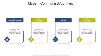 Modern Communist Countries In Powerpoint And Google Slides Cpb