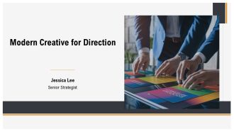 Modern Creative For Direction PPT Demonstration AT