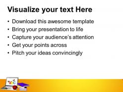 Modern education and online learning food powerpoint templates ppt themes and graphics 0113