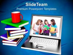 Modern education and online learning internet powerpoint templates ppt themes and graphics