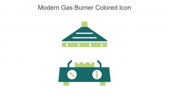 Modern Gas Burner Colored Icon In Powerpoint Pptx Png And Editable Eps Format