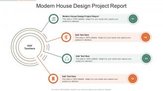 Modern House Design Project Report In Powerpoint And Google Slides Cpb