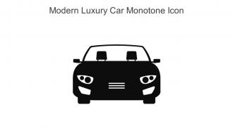 Modern Luxury Car Monotone Icon In Powerpoint Pptx Png And Editable Eps Format