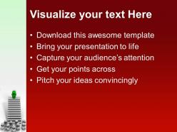 Modern marketing concepts templates person top success leadership ppt slides powerpoint