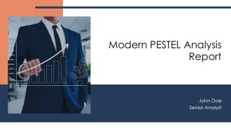 Modern PESTEL Analysis Report PPT Presentation AT