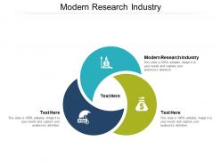 Modern research industry ppt powerpoint presentation slides portfolio cpb