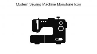 Modern Sewing Machine Monotone Icon In Powerpoint Pptx Png And Editable Eps Format