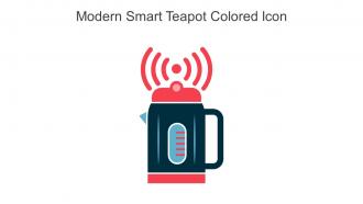 Modern Smart Teapot Colored Icon In Powerpoint Pptx Png And Editable Eps Format