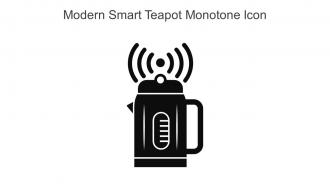 Modern Smart Teapot Monotone Icon In Powerpoint Pptx Png And Editable Eps Format