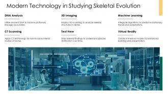 Modern Technology In Studying Skeletal Evolution PPT Slides ACP