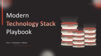 Modern Technology Stack Playbook Powerpoint Presentation Slides