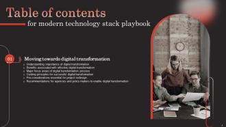 Modern Technology Stack Playbook Powerpoint Presentation Slides Appealing Impactful
