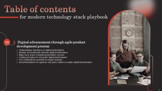 Modern Technology Stack Playbook Powerpoint Presentation Slides Captivating Impactful