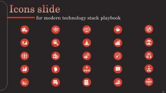 Modern Technology Stack Playbook Powerpoint Presentation Slides Graphical Downloadable