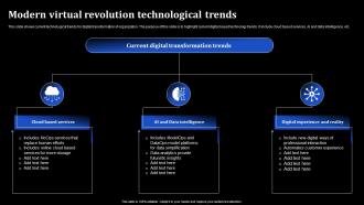 Modern Virtual Revolution Technological Trends