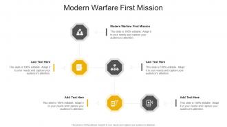 Modern Warfare First Mission In Powerpoint And Google Slides Cpb