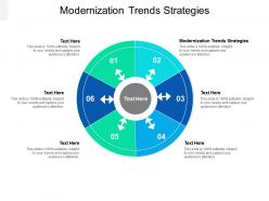 Modernization trends strategies ppt powerpoint presentation show graphics template cpb