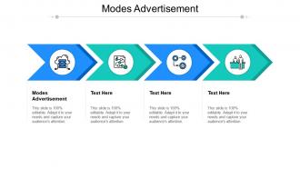 Modes advertisement ppt powerpoint presentation model designs download cpb