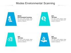 Modes environmental scanning ppt powerpoint presentation inspiration slide cpb