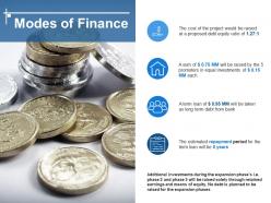 Modes of finance powerpoint slide download