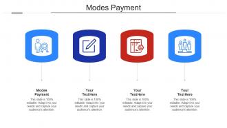 Modes Payment Ppt Powerpoint Presentation Styles Inspiration Cpb