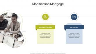Modification Mortgage In Powerpoint And Google Slides Cpb