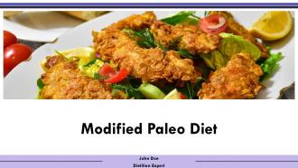 Modified Paleo Diet PPT PowerPoint ACP