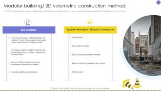 Modular Building 3d Volumetric Construction Method Embracing Construction Playbook
