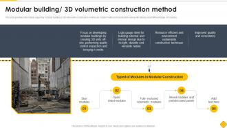 Modular Building 3d Volumetric Construction Method Modern Methods Of Construction Playbook