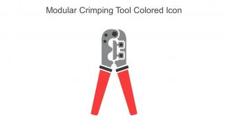 Modular Crimping Tool Colored Icon In Powerpoint Pptx Png And Editable Eps Format