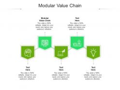 Modular value chain ppt powerpoint presentation infographic template examples cpb