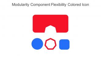 Modularity Component Flexibility Colored Icon In Powerpoint Pptx Png ...